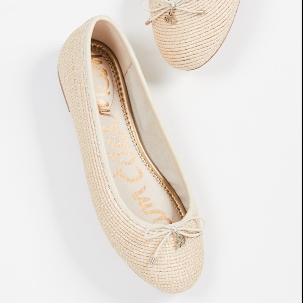 Sam Edelman Falcon Straw Flats